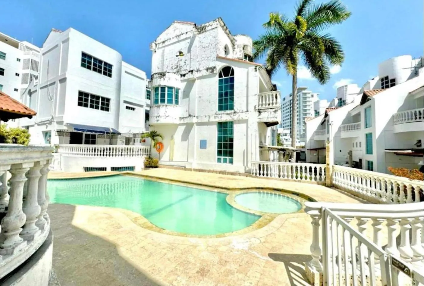 Apartaestudio En Condo Privado 100 Mts Playa Cartagena Kolumbie