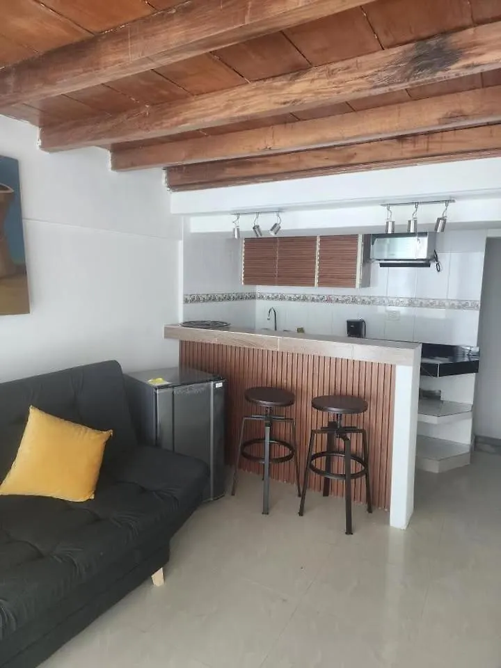 Apartmán Apartaestudio En Condo Privado 100 Mts Playa Cartagena