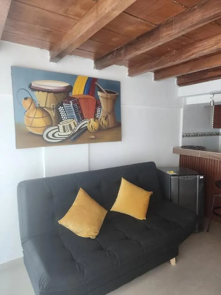 Apartaestudio En Condo Privado 100 Mts Playa Cartagena Apartment